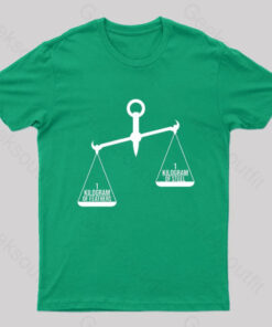 A Kilogram of Steel or A Kilogram of Feathers T-Shirt