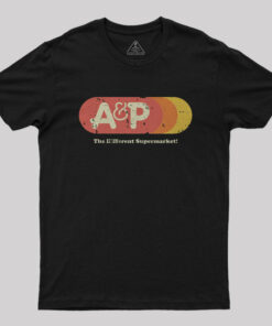 A&P Supermarket 1976 Vintage Nerd T-Shirt
