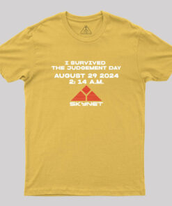 AUGUST 29…JUDGEMENT DAY Geek T-Shirt