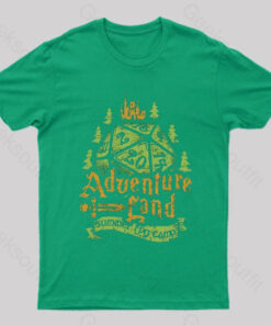 Adventureland Summer RPG Camp Nerd T-Shirt