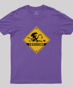Alien Crossing Geek T-Shirt
