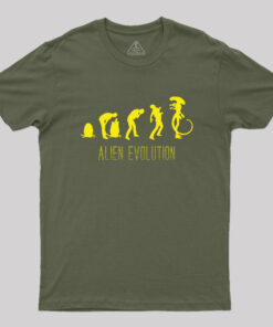 Alien Evolution Geek T-Shirt