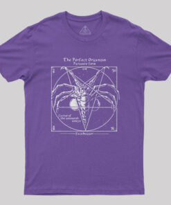 Alien Pentagram Nerd T-Shirt