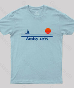 Amity 1975 Jaws Nerd T-Shirt