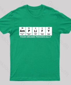 Amplify Your Dreams Periodically Nerd T-Shirt