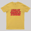 Anabolic Steroids Geek T-Shirt