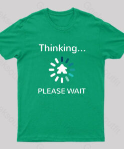 Analysis Paralysis Blue Meeple Nerd T-Shirt