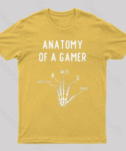 Anatomy of a Gamer Geek T-Shirt