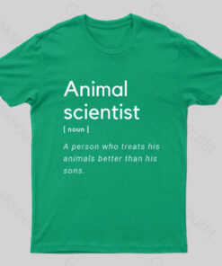 Animal Scientist Definition Geek T-Shirt