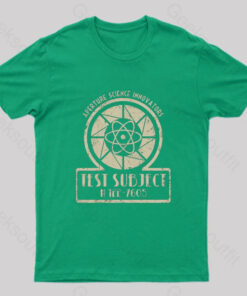Aperture Test Subject 1950s Geek T-Shirt