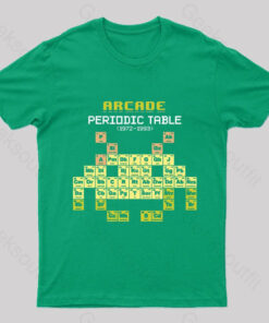 Arcade Periodic Table Nerd T-Shirt