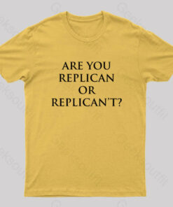 Are You Replican or Replican’t Nerd T-Shirt