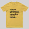 Artificial Intelligence Geek T-Shirt