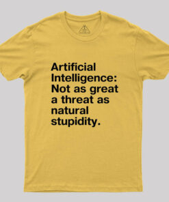 Artificial Intelligence Geek T-Shirt