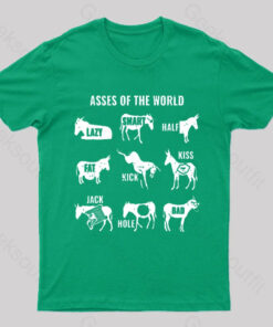 Asses The World Geek T-Shirt