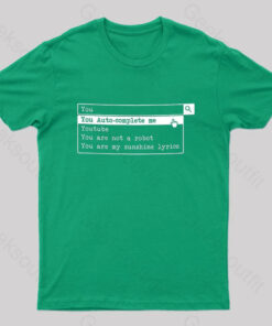 Autocomplete Nerd T-Shirt