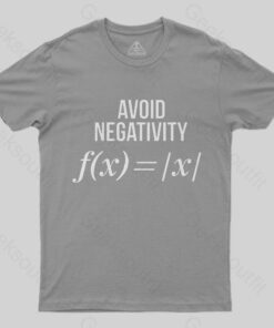 Avoid Negativity Geek Science T-Shirt