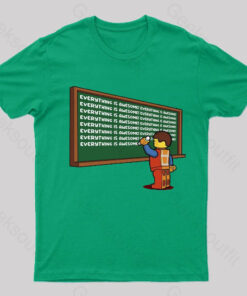 Awesome Chalkboard Geek T-Shirt