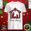 Awesome Plaid Jesus True Story Christmas 2020 Shirt