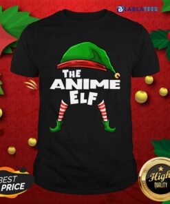 Awesome The Anime Elf Family Christmas Group Matching Shirt