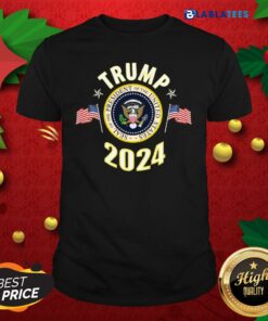 Awesome Trump 2024 Presidential Seal Flag Shirt