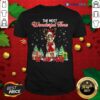 Awesome Wire Fox Terrier The Most Wonderful Time Of The Year Christmas Shirt