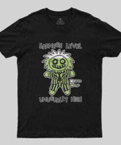 BJ Badness Level Geek T-Shirt