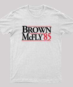 BROWN & McFLY in ’85 Geek T-Shirt