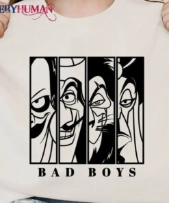 Bad Boys – Villain Disney Classic T-Shirt Unisex Sweatshirt Hoodie