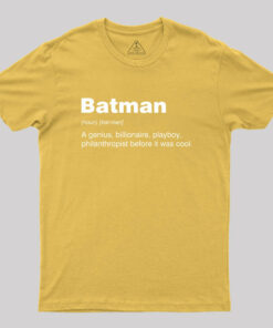 Bat Definition Geek T-Shirt