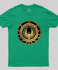 Battlestar Galactica Patch T-Shirt