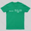 Bayes Theorem Nerd T-Shirt