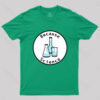 Beaker and Flasks Circle Because Science T-Shirt