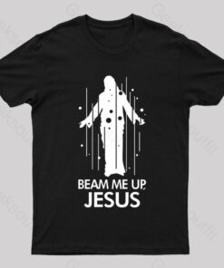 Beam Me Up Jesus Nerd T-Shirt