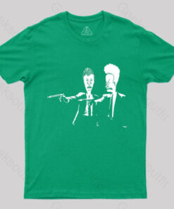 Beavis And Butthead Pulp Fiction Nerd T-Shirt