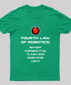 Before Turning Evil Flash Red Indicator Light Geek T-Shirt