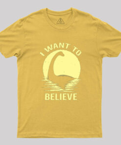 Believe in Nessie Geek T-Shirt