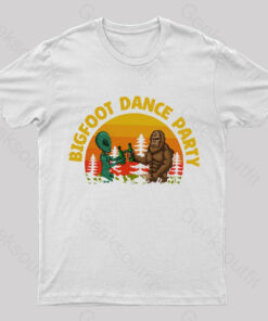 Bigfoot Dance Party Geek T-Shirt