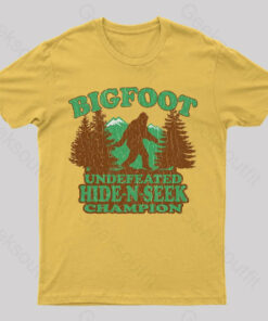 Bigfoot Hide N Seek Champion T-Shirt