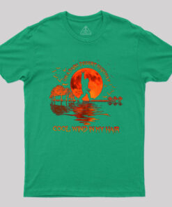 Bigfoot On A Dark Desert Highway T-Shirt