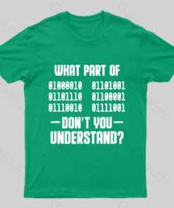 Binaer Code Computer Science Geek T-Shirt