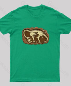 Biology Dinosaur Fossils Geek T-Shirt
