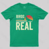 Birds Aren’t Real Funny Saying Vintage Sunset T-Shirt
