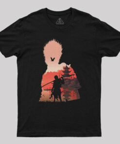 Black Myth Wukong Negative Illusion Geek T-Shirt