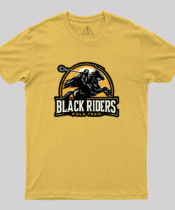 Black Riders Polo Team – Fantasy Funny Geek T-Shirt