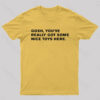 Blade Runner Quote Nerd T-Shirt