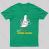 Bling Bling Seagull Nerd T-Shirt