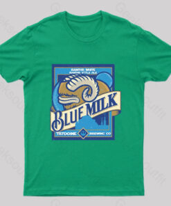 Blue Milk Geek T-Shirt