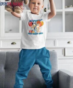 Bluey Boys Personalised Birthday Birthday Boy 1-12Yo Classic Tee