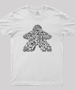 Board Game Elements Funny Geek T-Shirt